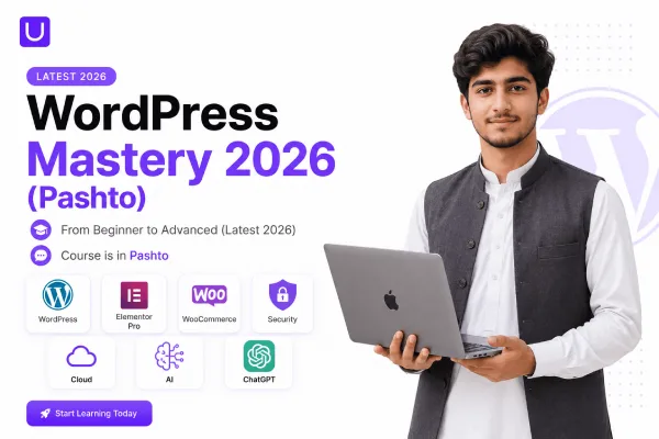 WordPress Mastery 2026 course cover